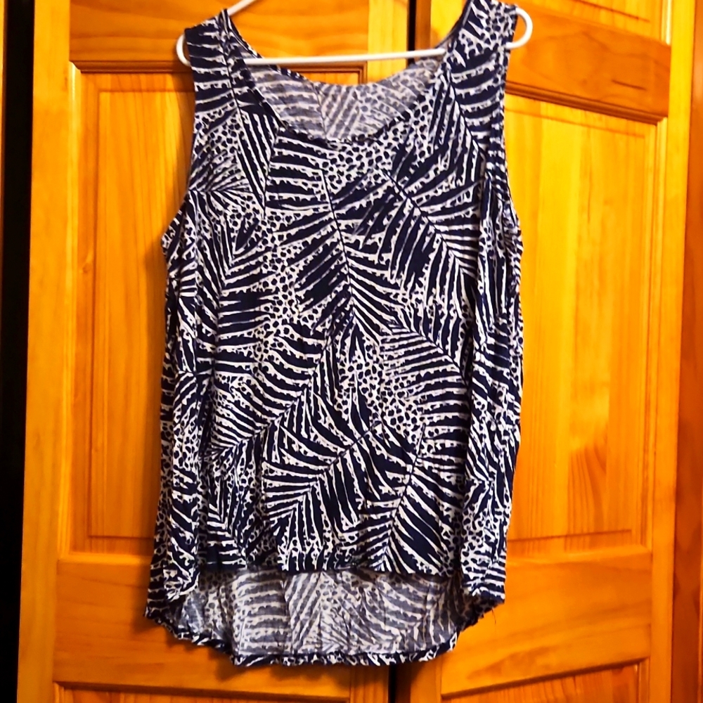 Navy Blouse